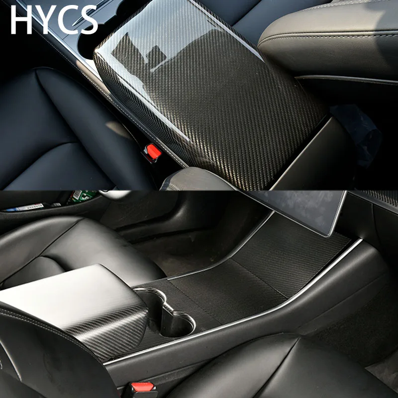 Car interior accessories carbon fiber armrest box trim cover for Tesla model 3 model Y
Car interior accessories carbon fiber armrest box trim cover for Tesla model 3 model Y