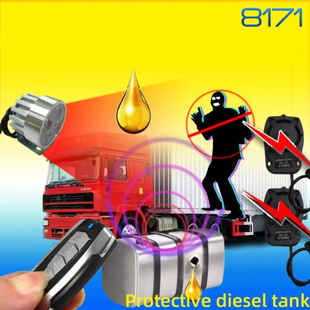 Unique Fuel Tank Alarm System Smart Oil Burglar Alarm Sensitive Anti-theft Gas Tank Alarm System
Unique Fuel Tank Alarm System Smart Oil Burglar Alarm Sensitive Anti-theft Gas Tank Alarm System