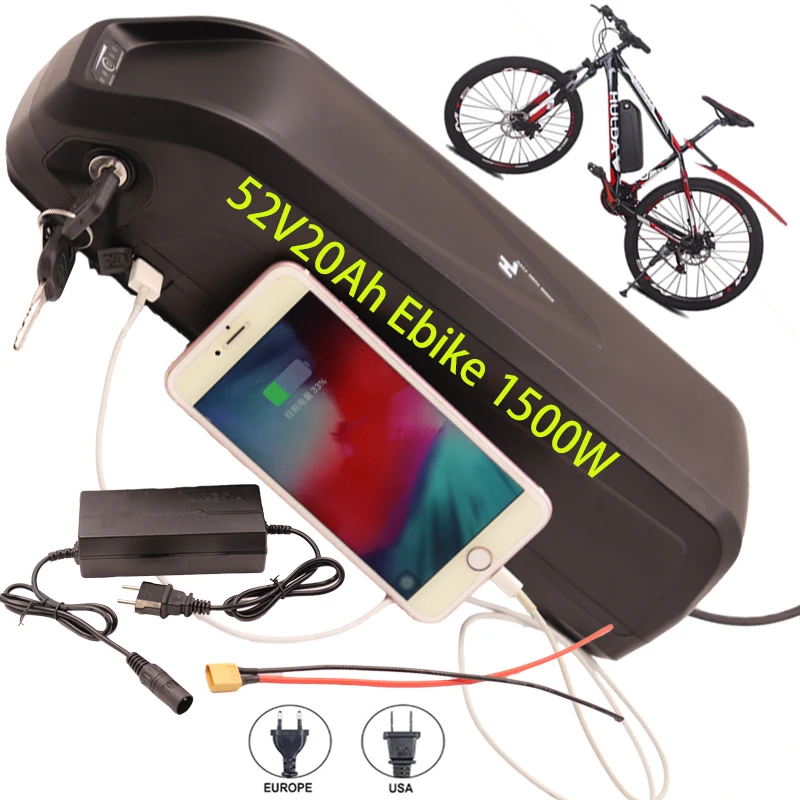 48V Batterij 48V 20AH 52V Ebike Batterij 36V Hailong Max 40A Bms 350W 500W 750W 1000W 1500W 21700 Mobiele BBS02 BBS03 Bbshd
48V Batterij 48V 20AH 52V Ebike Batterij 36V Hailong Max 40A Bms 350W 500W 750W 1000W 1500W 21700 Mobiele BBS02 BBS03 Bbshd