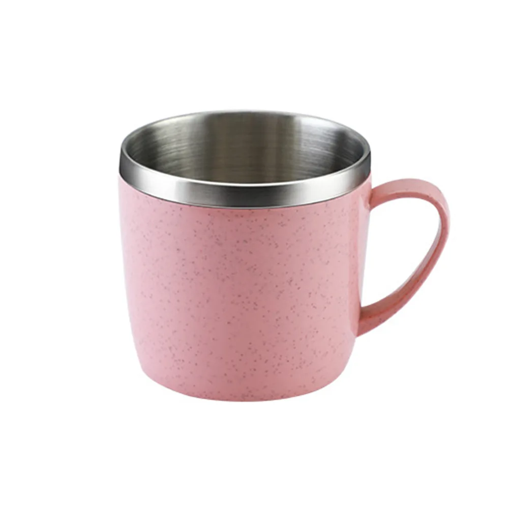 Brand New High Quality Durable Stainless Steel Cup Coffee Mugs With Handle Anti-scalding Double-layer For Children
Brand New High Quality Durable Stainless Steel Cup Coffee Mugs With Handle Anti-scalding Double-layer For Children