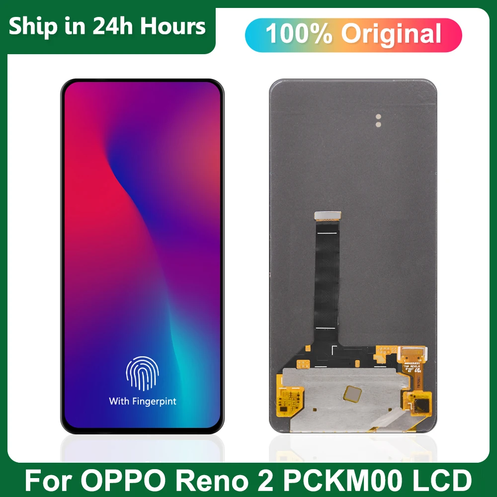 Оригинальный дисплей для Oppo Reno2, ЖК-дисплей со сканером отпечатков пальцев, замена для Reno 2 PCKM70, PCKT00
Оригинальный дисплей для Oppo Reno2, ЖК-дисплей со сканером отпечатков пальцев, замена для Reno 2 PCKM70, PCKT00