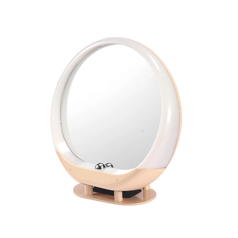 Makeup Mirror Rechargeable Wireless Adjustable Angle Home Table Lamp LED Light Speaker FM Radio Remote Control Audio
Makeup Mirror Rechargeable Wireless Adjustable Angle Home Table Lamp LED Light Speaker FM Radio Remote Control Audio