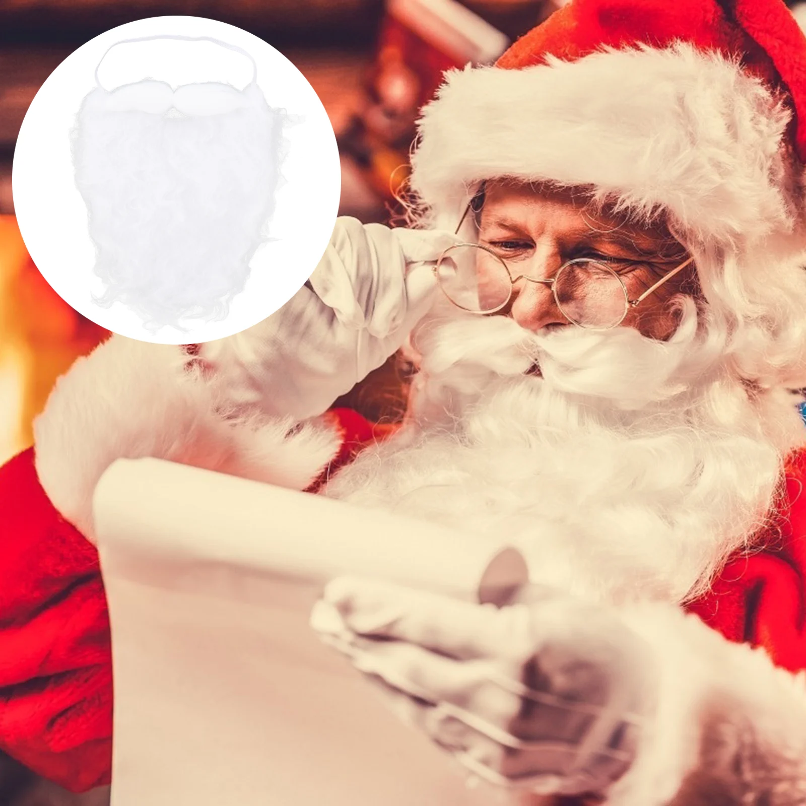 Cosplay Accessories White White White White White Santa Beard Fake Christmas White Lace Claus White
Cosplay Accessories White White White White White Santa Beard Fake Christmas White Lace Claus White