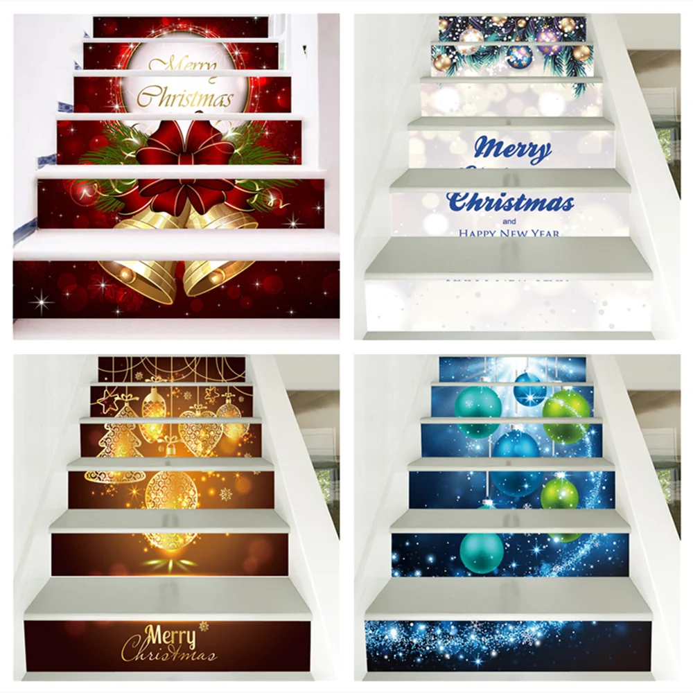 3D Vision Christmas Stairway Stickers Christmas Home Wall Sticker Stair Steps Decal Wallpaper Family Sweet DIY Stair Riser Decor
3D Vision Christmas Stairway Stickers Christmas Home Wall Sticker Stair Steps Decal Wallpaper Family Sweet DIY Stair Riser Decor
