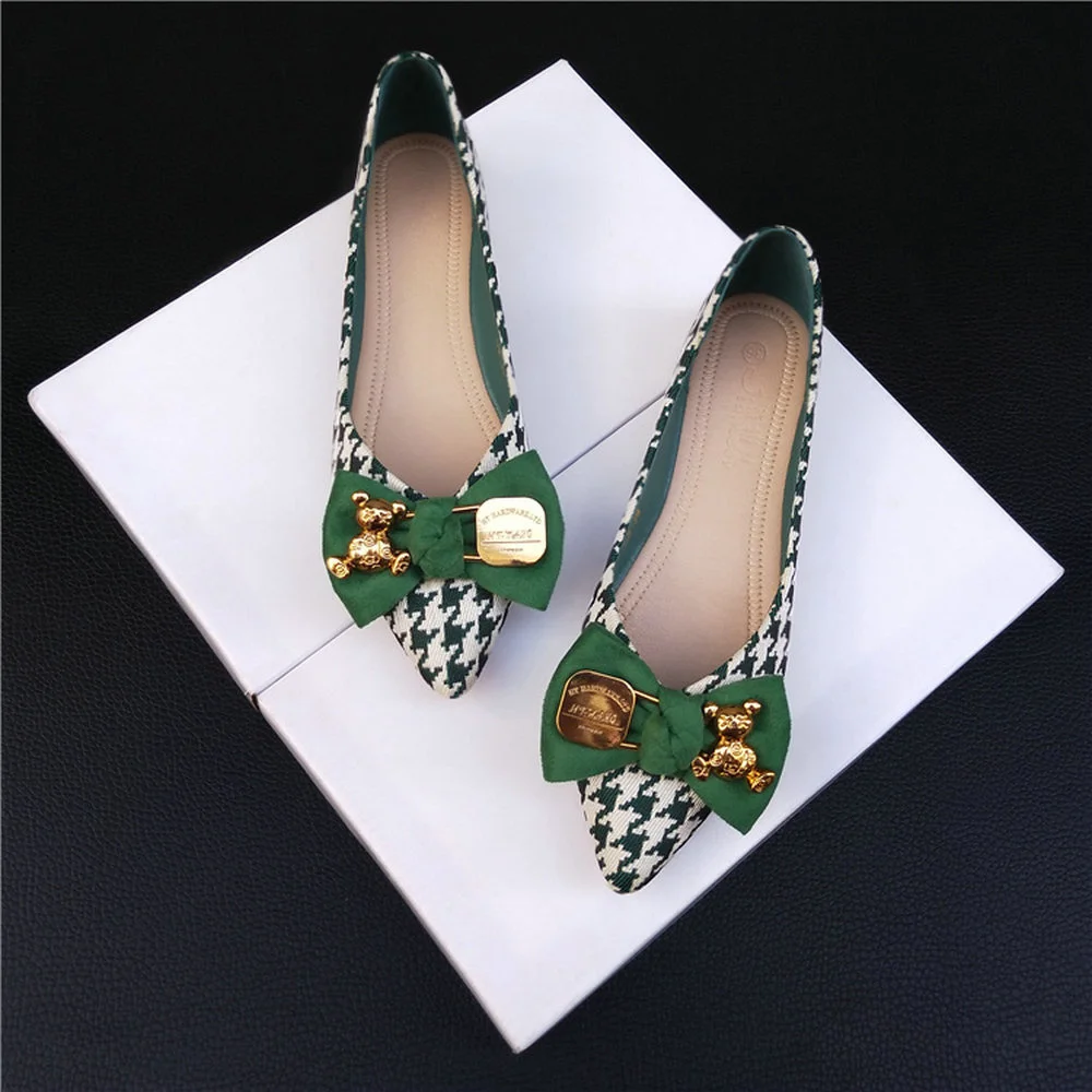 Женские повседневные туфли на плоской подошве, искусственная кожа, туфли с острым носком, с закрытым носком, с бантом, мягкие Лоферы для офиса, обувь для ленивых 
Женские повседневные туфли на плоской подошве, искусственная кожа, туфли с острым носком, с закрытым носком, с бантом, мягкие Лоферы для офиса, обувь для ленивых