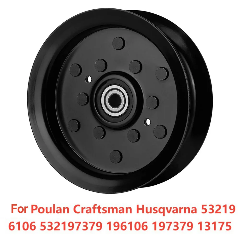 Brand New Idler Pulley Lawn Mower Durable For Husqvarna For Poulan Home Metal Part Replacement Yard 196106 197379
Brand New Idler Pulley Lawn Mower Durable For Husqvarna For Poulan Home Metal Part Replacement Yard 196106 197379