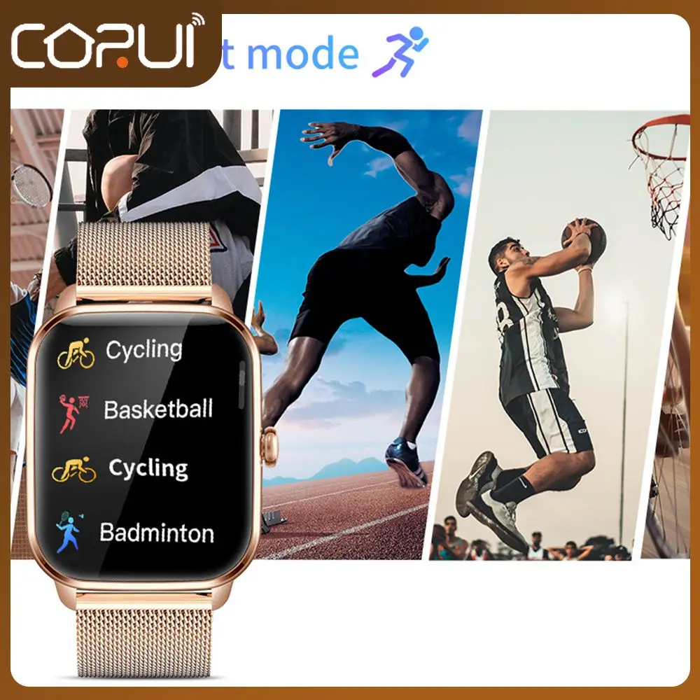 Смарт-часы для фитнеса с сенсорным экраном, водостойкие
Смарт-часы для фитнеса с сенсорным экраном, водостойкие