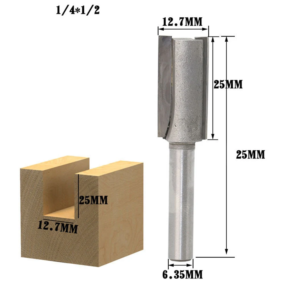 1/4" 1/2" Straight Shank Trim Router Bits for Wood Trimming Cutters with Bearing Woodworking Tool Endmill Milling Cutter
1/4" 1/2" Straight Shank Trim Router Bits for Wood Trimming Cutters with Bearing Woodworking Tool Endmill Milling Cutter