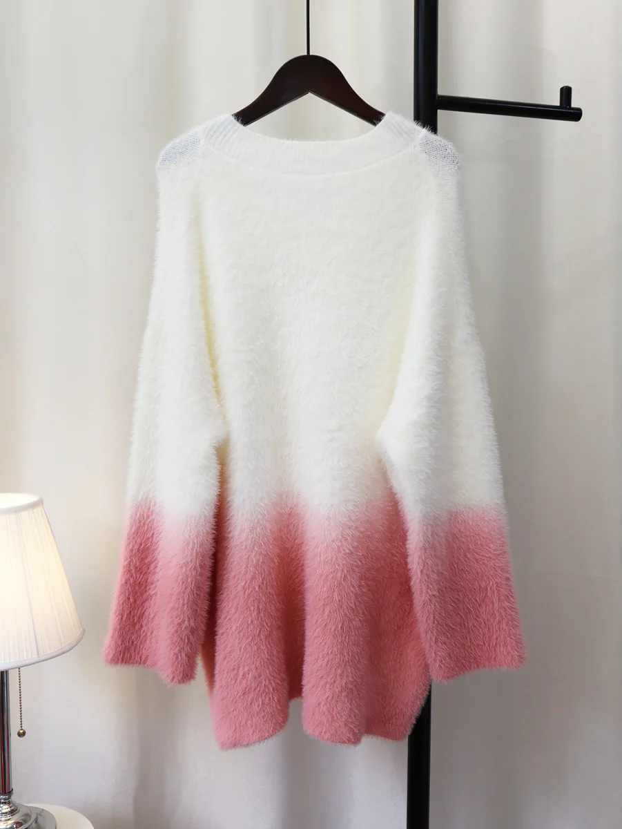 2022 Autumn Winter Women Sweater Soft Fur Kintted Sweater And Pullover Women Casual Loose O-Neck Long Sleeve Tops Femme Outwear
2022 Autumn Winter Women Sweater Soft Fur Kintted Sweater And Pullover Women Casual Loose O-Neck Long Sleeve Tops Femme Outwear