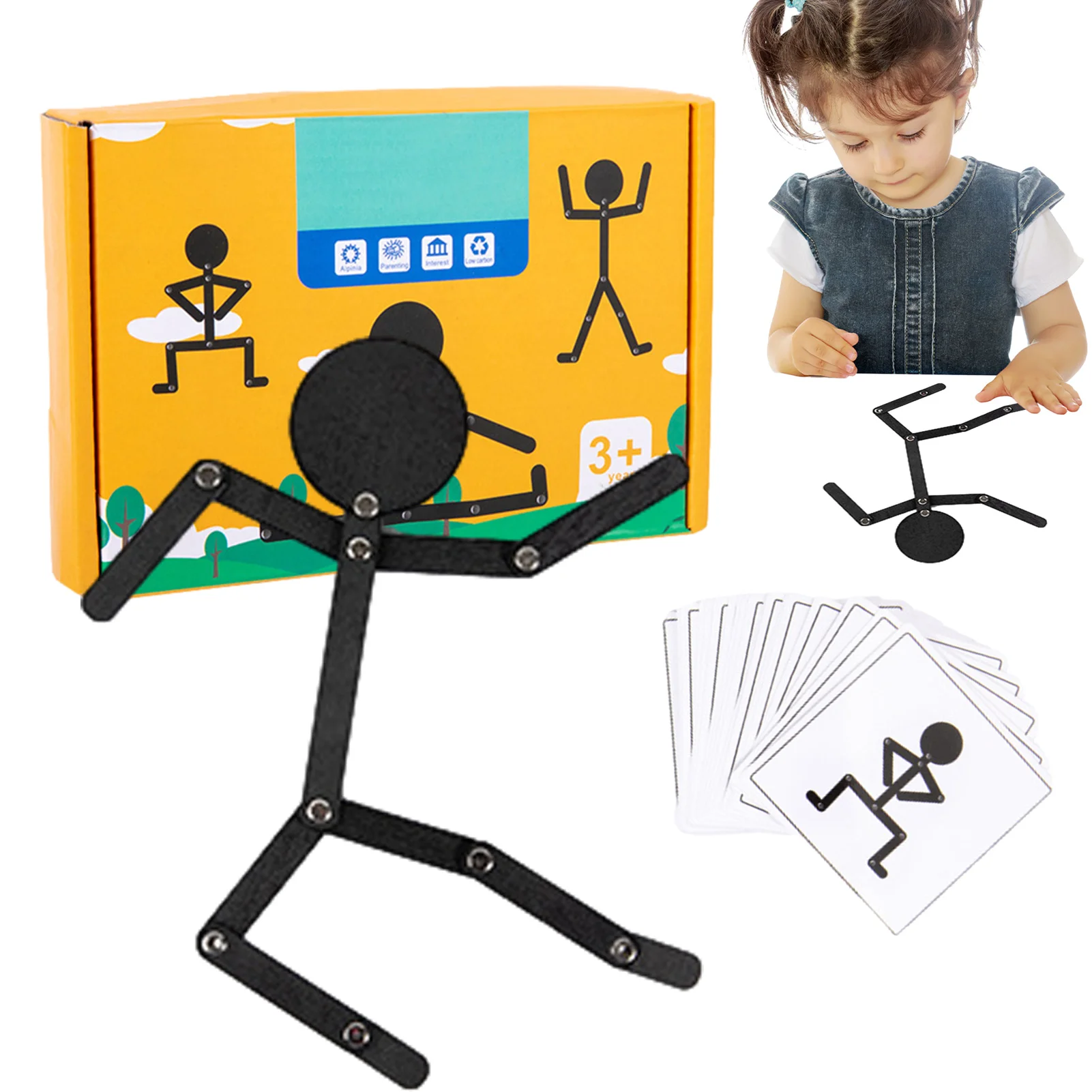 Wood Robot Toy Wood Adjustable Activity Robot Toys 24pcs Cards And 48pcs Action Preschool Education Montessori Gifts For 3-8
Wood Robot Toy Wood Adjustable Activity Robot Toys 24pcs Cards And 48pcs Action Preschool Education Montessori Gifts For 3-8