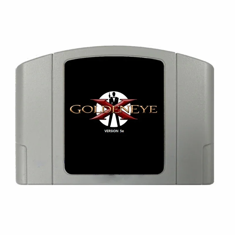 

007 GoldenEye-x N64 Game Card Series American Edition and American Japanese Animation Card Boutique Toys and Gifts Animal Crossi