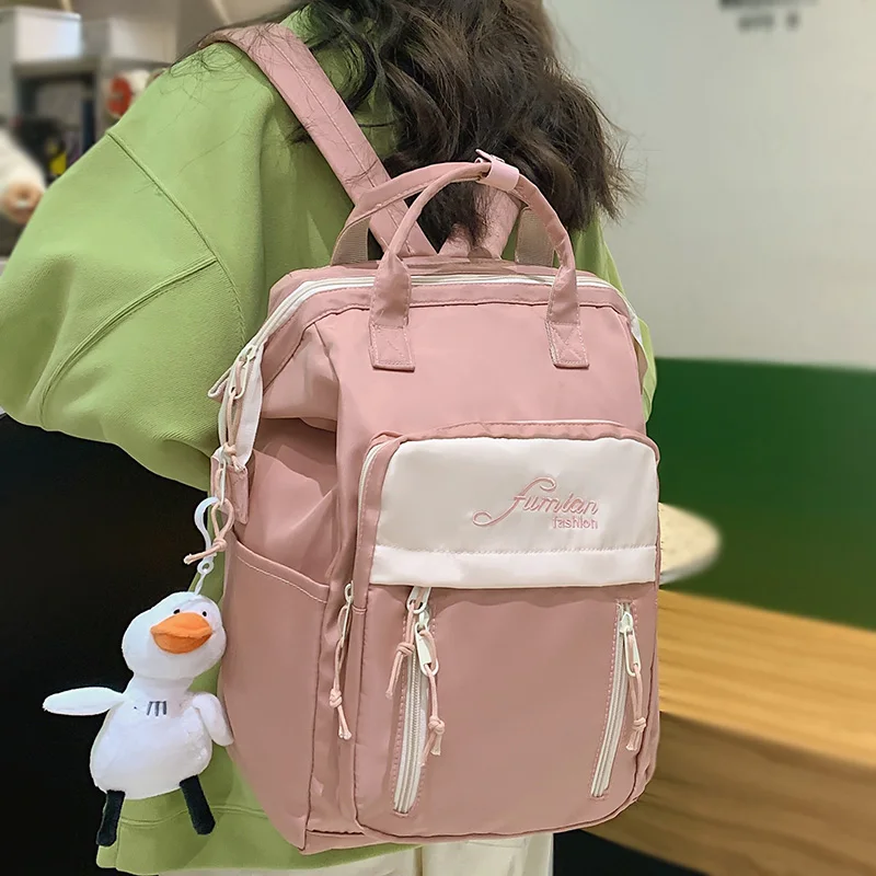 Женский рюкзак Kawaii Mommy, милый дорожный студенческий рюкзак для девушек, Модный женский рюкзак для колледжа, Женская водонепроницаемая нейлоновая сумка для ноутбука
Женский рюкзак Kawaii Mommy, милый дорожный студенческий рюкзак для девушек, Модный женский рюкзак для колледжа, Женская водонепроницаемая нейлоновая сумка для ноутбука