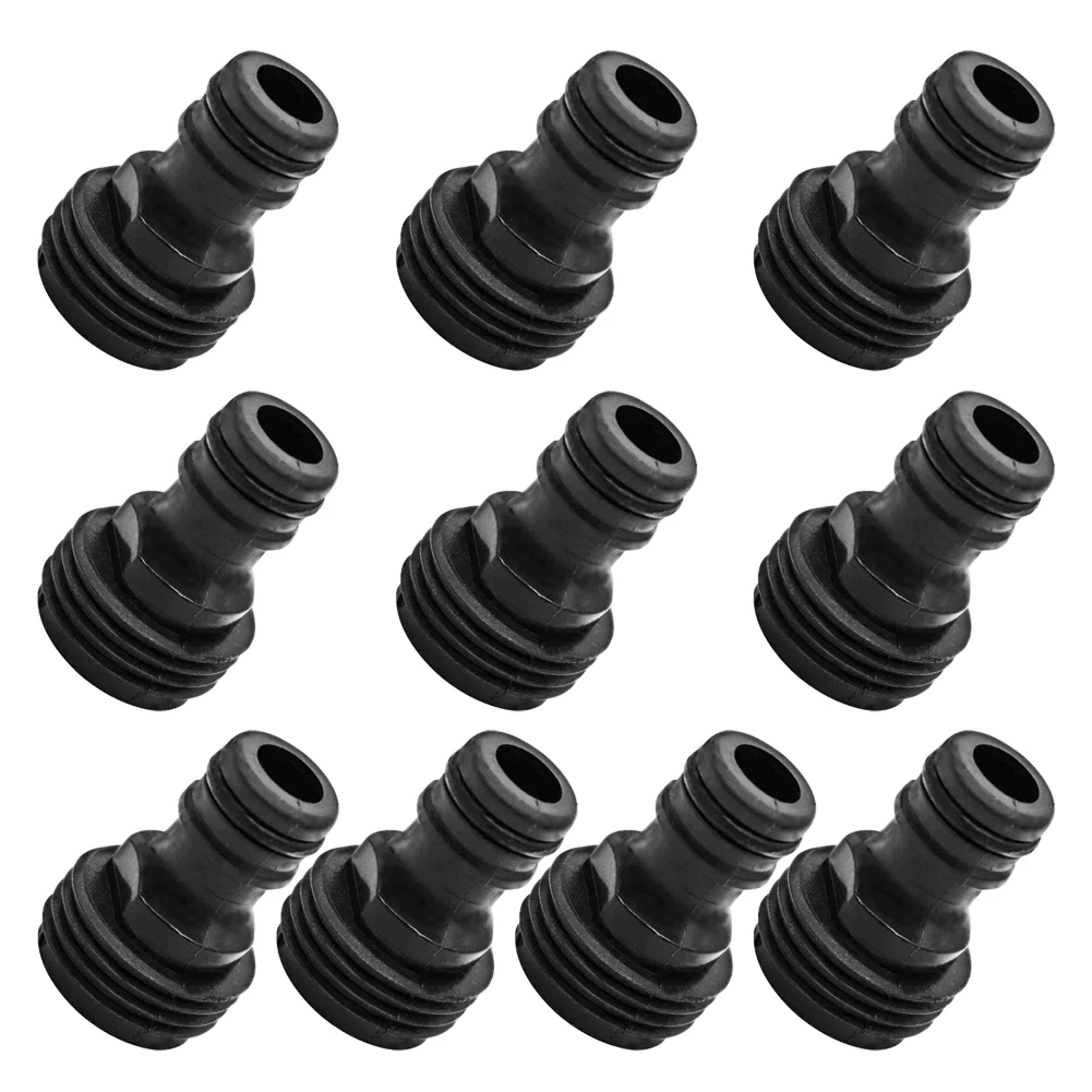 10 Pack Threaded Tap Adaptor 3/4'' GHT Garden Water Hose Quick Pipe Connector Fitting Garden Irrigation System Parts Adapters
10 Pack Threaded Tap Adaptor 3/4'' GHT Garden Water Hose Quick Pipe Connector Fitting Garden Irrigation System Parts Adapters