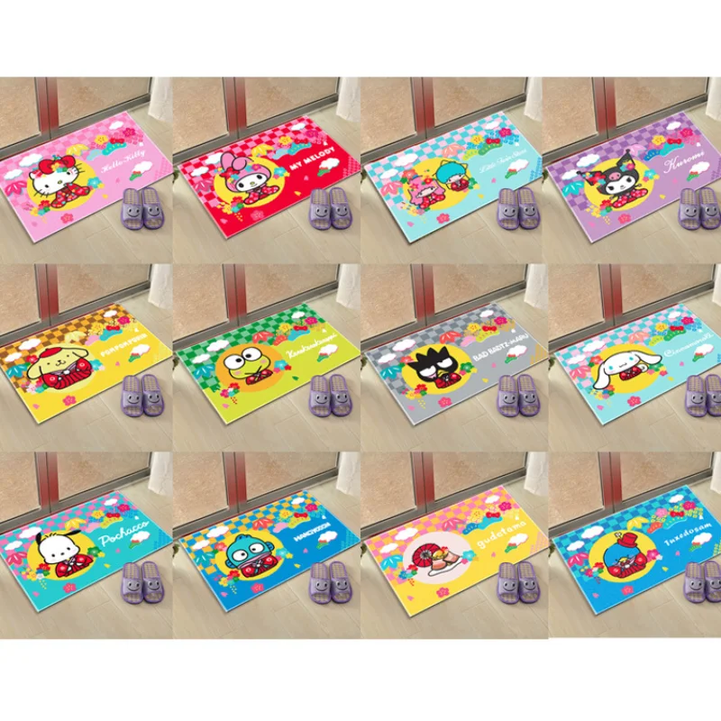 Коврик-кимоно Sanrio с мультяшным рисунком, напольный мат для спальни, прикроватного столика, мягкий ковер для дома, гостиной, дивана 
Коврик-кимоно Sanrio с мультяшным рисунком, напольный мат для спальни, прикроватного столика, мягкий ковер для дома, гостиной, дивана