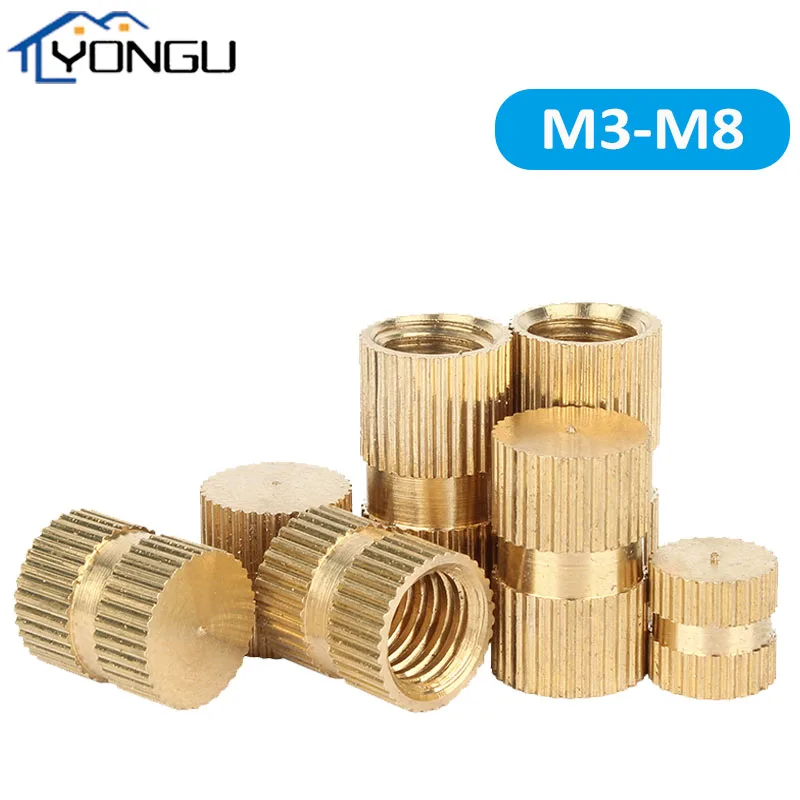 Blind Hole Type B Brass Injection Molding Knurl Thread Insert Nut Embedded Nutsert M3 M4 M5 M6 M8
Blind Hole Type B Brass Injection Molding Knurl Thread Insert Nut Embedded Nutsert M3 M4 M5 M6 M8
