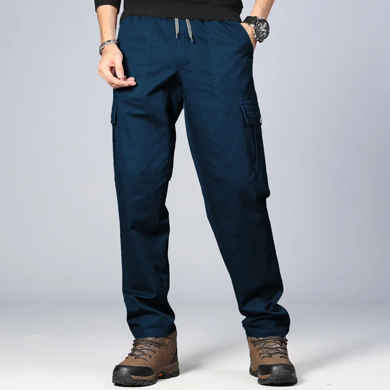Брюки-карго мужские с несколькими карманами, хлопковые дышащие износостойкие штаны для активного отдыха и спорта, свободные прямые штаны, большие размеры 5XL
Брюки-карго мужские с несколькими карманами, хлопковые дышащие износостойкие штаны для активного отдыха и спорта, свободные прямые штаны, большие размеры 5XL