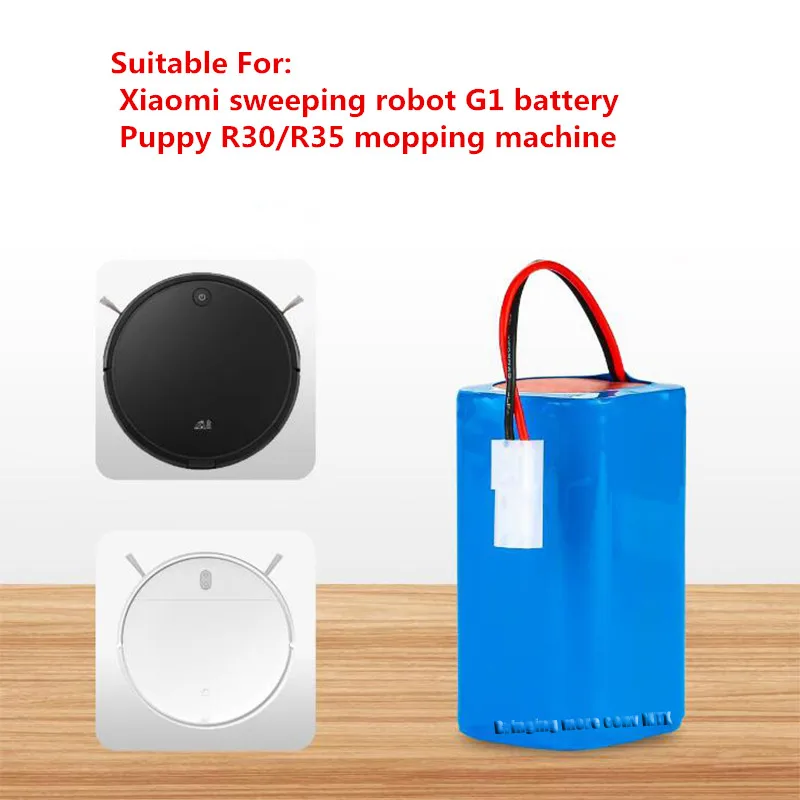 Rechargeable Li-ion Battery for Xiaomi MIJIA Mi Robot Vacuum-Mop Essential G1 Vacuum Cleaner Battery Pack with Capacity 3000mAh
Rechargeable Li-ion Battery for Xiaomi MIJIA Mi Robot Vacuum-Mop Essential G1 Vacuum Cleaner Battery Pack with Capacity 3000mAh