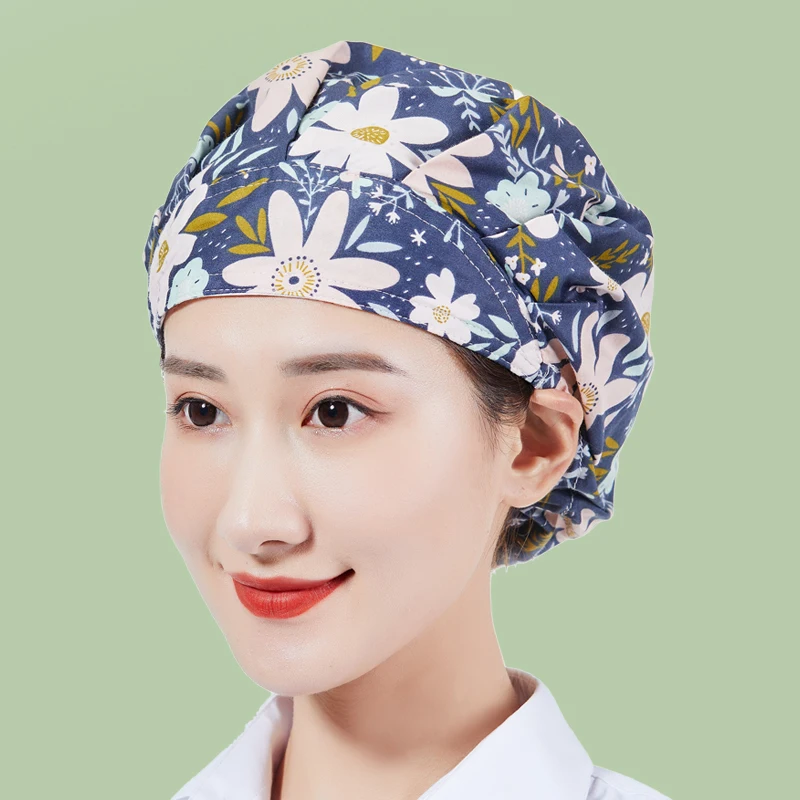 Pure cotton dust-proof work cap ladies breathable anti-fume adjustable Baotou cap men's nurse chef workshop catering work cap
Pure cotton dust-proof work cap ladies breathable anti-fume adjustable Baotou cap men's nurse chef workshop catering work cap