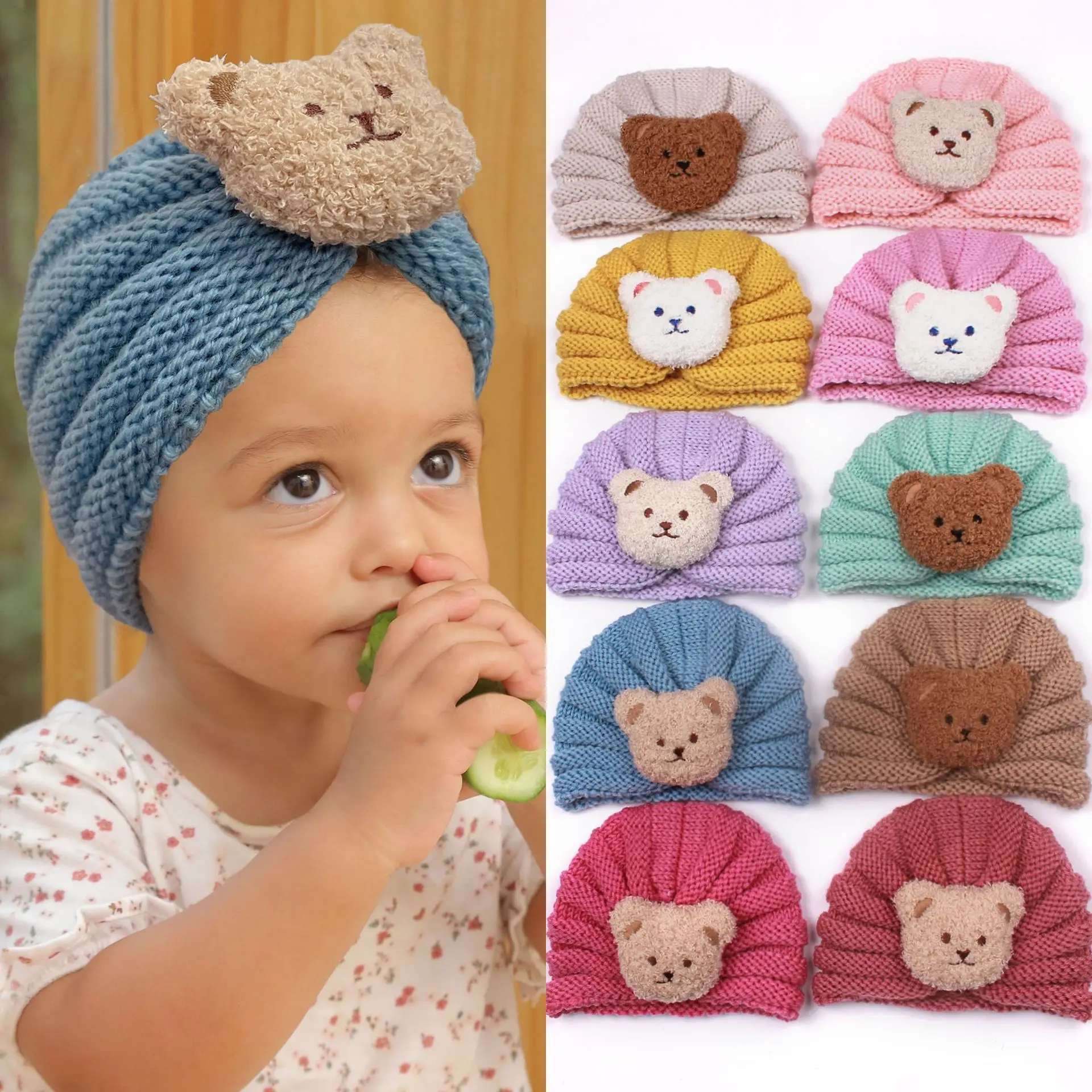0-36m Newborn Baby Girl Boy Stuff Caps Winter Stretch Knit Cap Hat Bonnet Enfant Fille Enfant Garçon New Born Photography Props 
0-36m Newborn Baby Girl Boy Stuff Caps Winter Stretch Knit Cap Hat Bonnet Enfant Fille Enfant Garçon New Born Photography Props