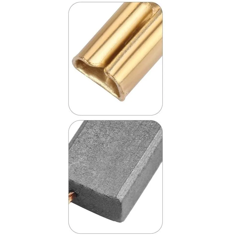 40Pcs 14x8x6mm Motor Carbon Brushes Replaceable Motor Carbon Brushes Power Tool For 100mm Electric Hammer Drill Angle Grinder
40Pcs 14x8x6mm Motor Carbon Brushes Replaceable Motor Carbon Brushes Power Tool For 100mm Electric Hammer Drill Angle Grinder
