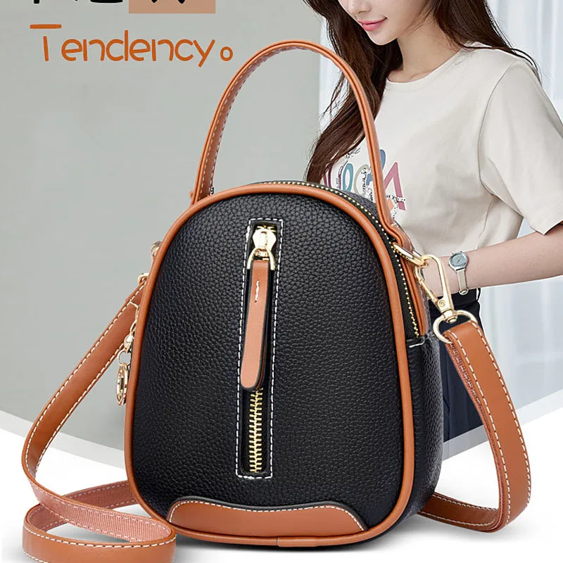 New Luxury Women Bag Mini Crossbody Bags Genuine Leather Handbag Female Shoulder Bag with Headphone Hole Trend Messenger Bags
New Luxury Women Bag Mini Crossbody Bags Genuine Leather Handbag Female Shoulder Bag with Headphone Hole Trend Messenger Bags