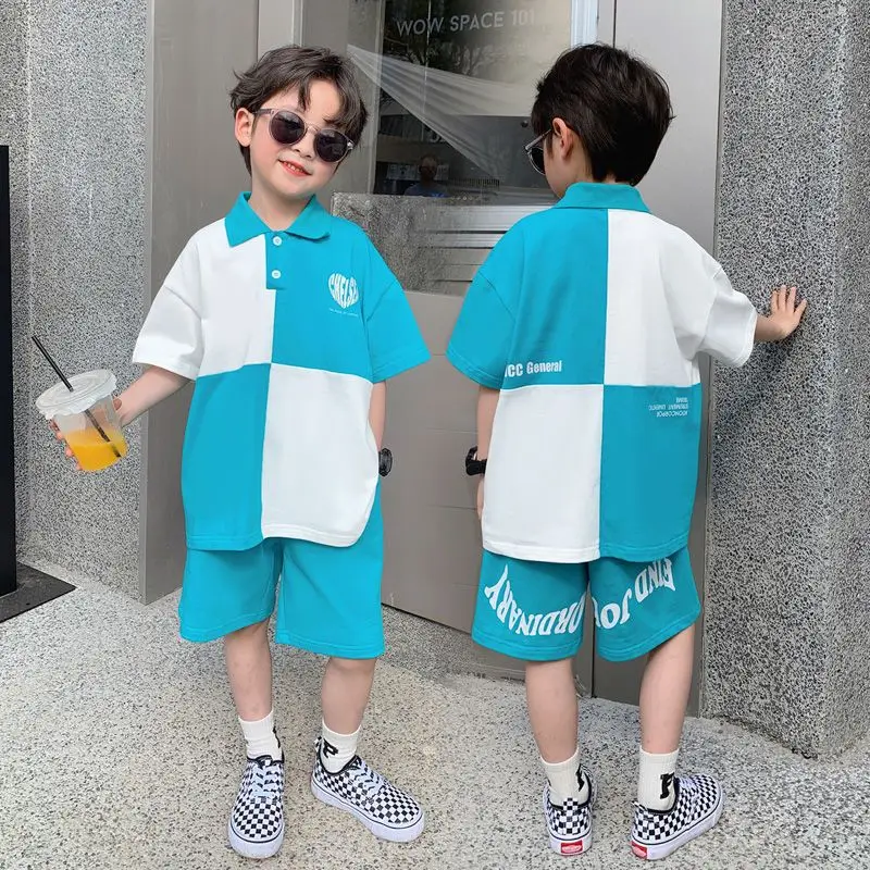 2023 Teens Children Summer Casual Clothes Suit Baby Boys Girls T-Shirt Short Pants 2pcs/sets Kids Big Coat Boys Suit 4-14 Years
2023 Teens Children Summer Casual Clothes Suit Baby Boys Girls T-Shirt Short Pants 2pcs/sets Kids Big Coat Boys Suit 4-14 Years