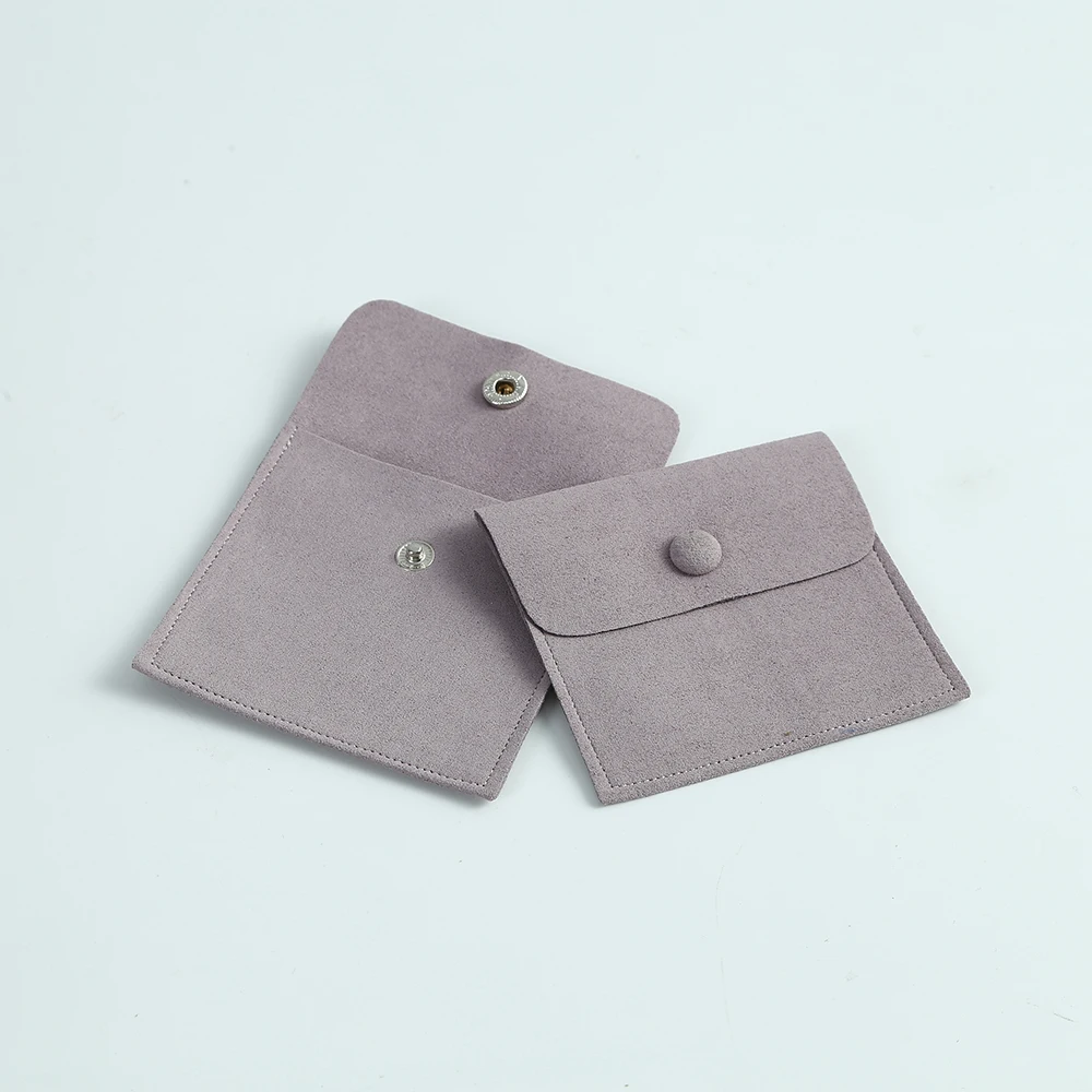 20pcs Light Purple Microfiber Snap Button Bag for Packaging Custom Jewelry Pouch Earrings Pouches Brooch Ring Gift Bag Wholesale
20pcs Light Purple Microfiber Snap Button Bag for Packaging Custom Jewelry Pouch Earrings Pouches Brooch Ring Gift Bag Wholesale