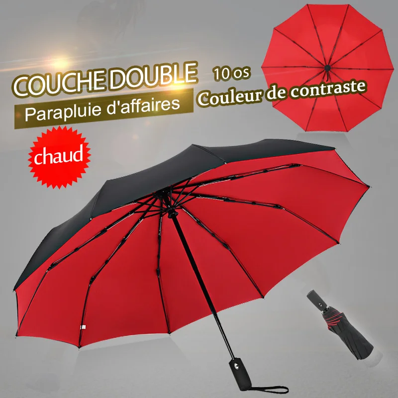 Windproof Double Automatic Folding Umbrella Female Male Ten Bone Car Luxury Large Business Umbrellas Men Rain Women Gift Parasol
Windproof Double Automatic Folding Umbrella Female Male Ten Bone Car Luxury Large Business Umbrellas Men Rain Women Gift Parasol