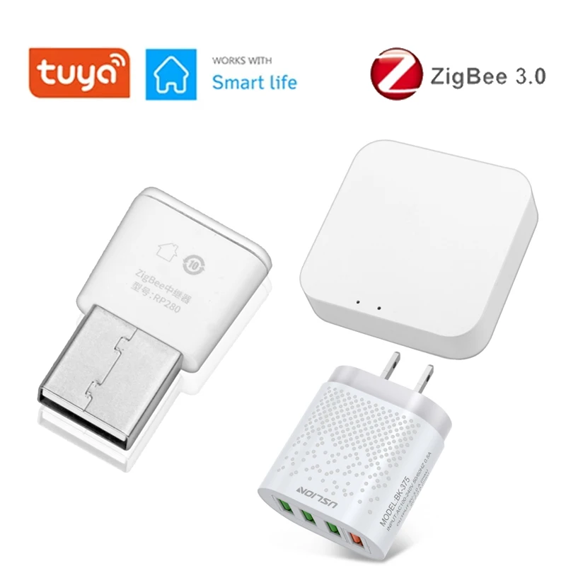 Tuya ZigBee 3.0 Signal Repeater USB Extender Smart Life App Smart Home Control ZigBee Devices Sensor Hub Signal Amplifier Expand
Tuya ZigBee 3.0 Signal Repeater USB Extender Smart Life App Smart Home Control ZigBee Devices Sensor Hub Signal Amplifier Expand