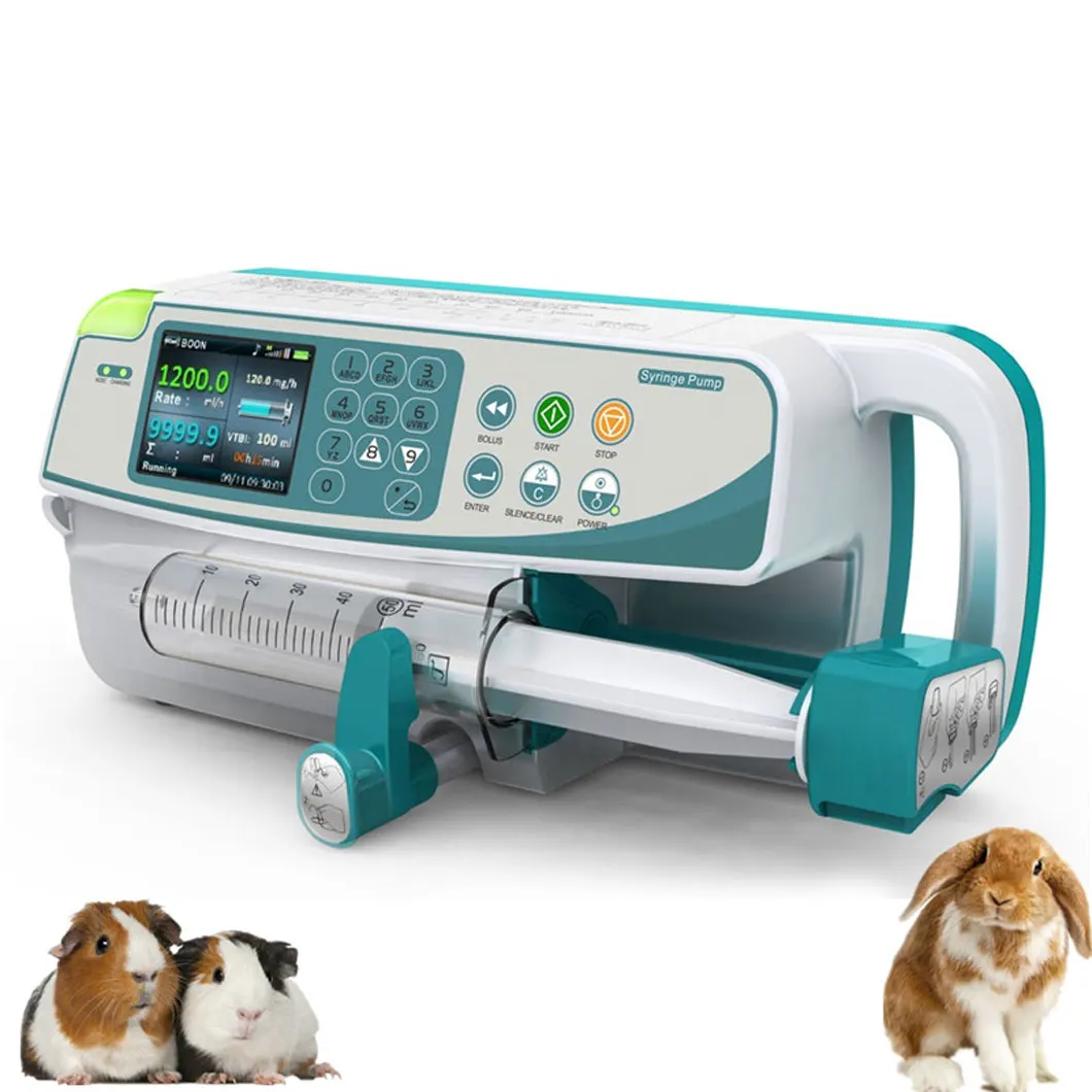 WTK-100 Hot Sale Veterinary Medical Equipment 600ml/h animal use vet Infusion syringe pump
WTK-100 Hot Sale Veterinary Medical Equipment 600ml/h animal use vet Infusion syringe pump