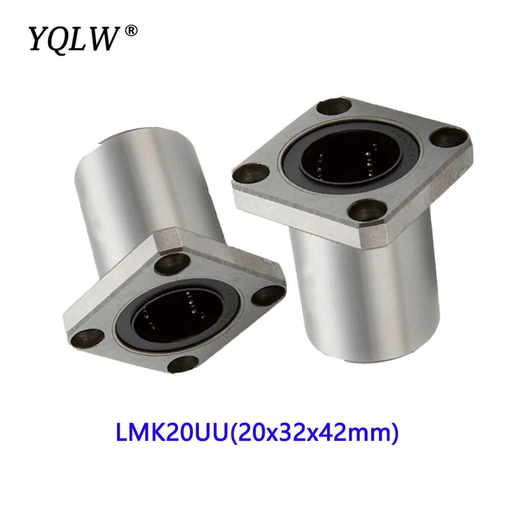 1 PCS LMK Series Linear Guide Sliders Square Flange Linear Bearings With Seat LMK20UU(20x32x42mm) Optical Axis
1 PCS LMK Series Linear Guide Sliders Square Flange Linear Bearings With Seat LMK20UU(20x32x42mm) Optical Axis