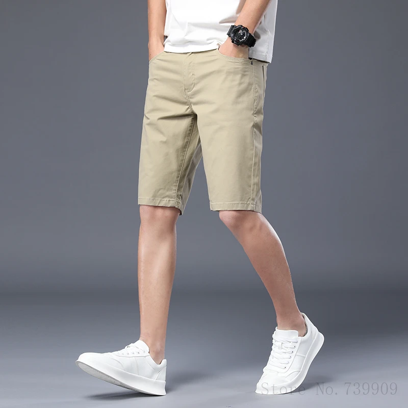 Classic Style Summer Men's Khaki Casual Shorts 98% Cotton Fashion Casual Stretch Slim Short Pants Male Brand Clothes
Classic Style Summer Men's Khaki Casual Shorts 98% Cotton Fashion Casual Stretch Slim Short Pants Male Brand Clothes