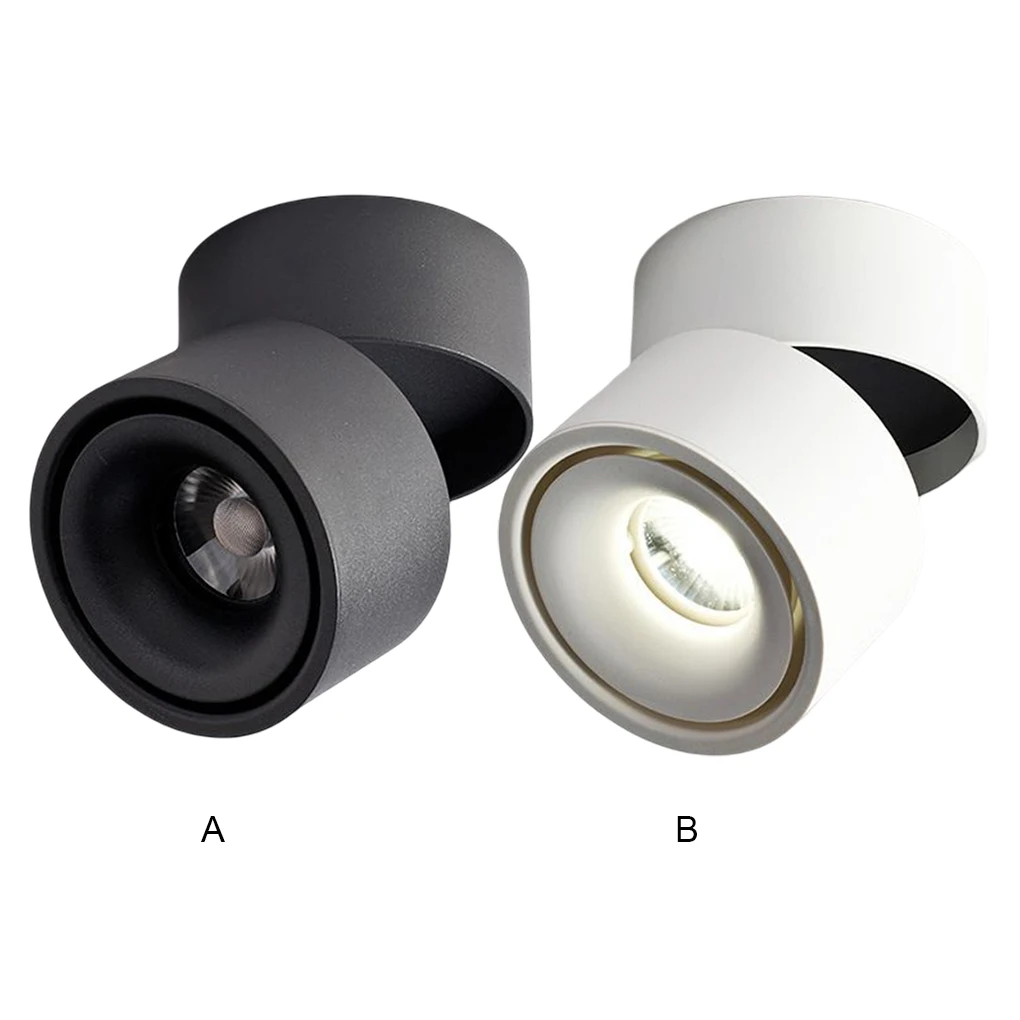 LED Ceiling Spotlight Accessory Solid Color Downlight Device Indoor Adjustable 12W Track Lamp Displaying Lights
LED Ceiling Spotlight Accessory Solid Color Downlight Device Indoor Adjustable 12W Track Lamp Displaying Lights