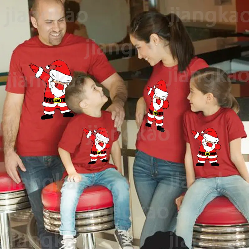 Santa Claus Merry Christmas Family Matching T-shirt Lovely Mom Dad Kids Baby Outfit Mother Daughter Son Girls Boys Clothes Tops
Santa Claus Merry Christmas Family Matching T-shirt Lovely Mom Dad Kids Baby Outfit Mother Daughter Son Girls Boys Clothes Tops