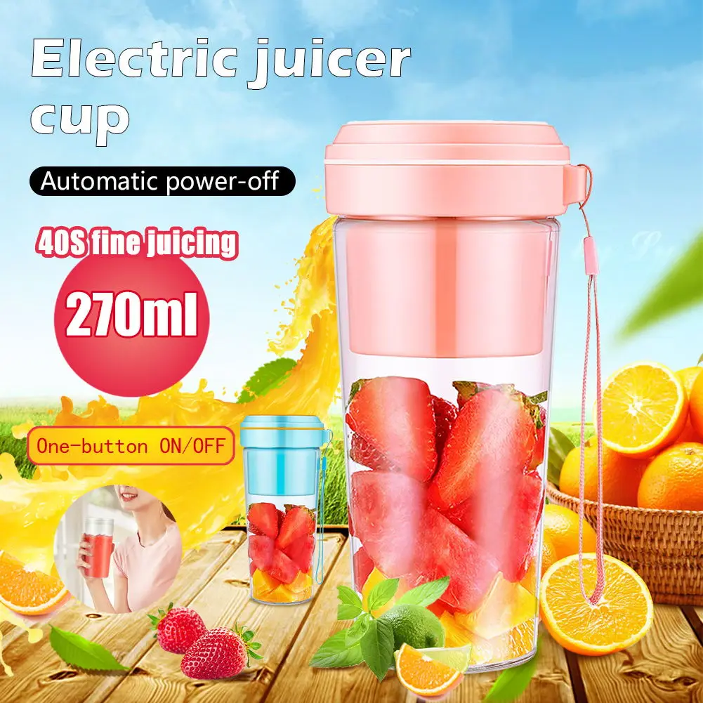 Portable Electric Juicer Cup Fresh USB Rechargeable Fruit Juice Blender Smoothie Maker Blender Bottle Fruit Mixer Kitchen Gadget
Portable Electric Juicer Cup Fresh USB Rechargeable Fruit Juice Blender Smoothie Maker Blender Bottle Fruit Mixer Kitchen Gadget