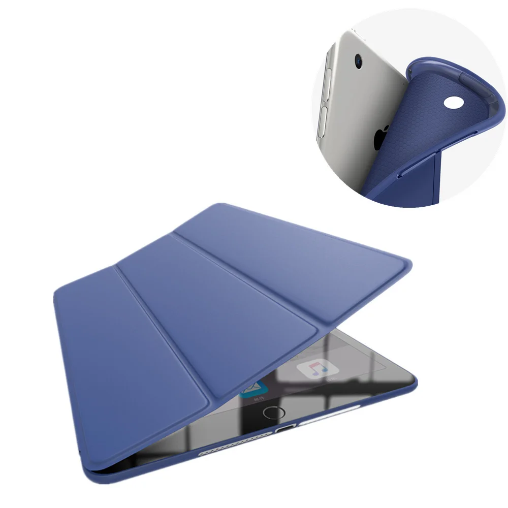 Чехол из ТПУ для iPad Mini 5 mini 1 2 3 4 7,9 дюйма, мягкий кожаный чехол для 6 2021 8,3 "Funda Smart
Чехол из ТПУ для iPad Mini 5 mini 1 2 3 4 7,9 дюйма, мягкий кожаный чехол для 6 2021 8,3 "Funda Smart