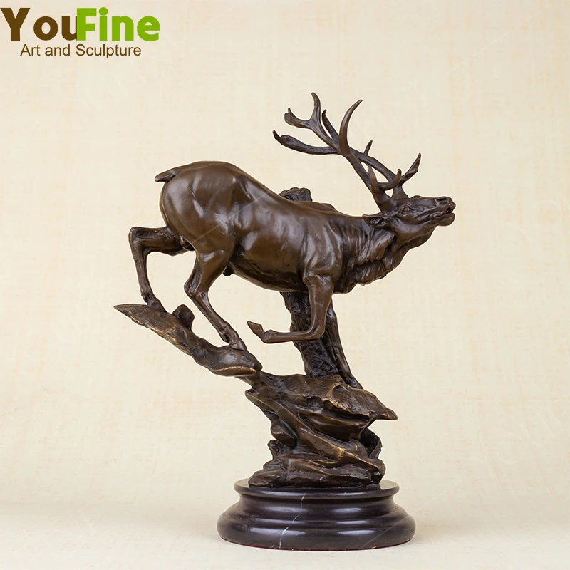 Бронзовая отделка, элегантная статуя лося, бронзовая скульптура лося, скульптуры дикой природы с мраморной основой для домашнего декора, орнамент, подарки
Бронзовая отделка, элегантная статуя лося, бронзовая скульптура лося, скульптуры дикой природы с мраморной основой для домашнего декора, орнамент, подарки