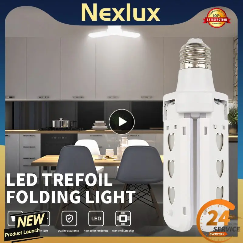E27/30W/LED garage folding lamp lighting Yotsuba Garage Bright Ceiling Fan Light household 360 Degrees Deformable Folding Lamp
E27/30W/LED garage folding lamp lighting Yotsuba Garage Bright Ceiling Fan Light household 360 Degrees Deformable Folding Lamp