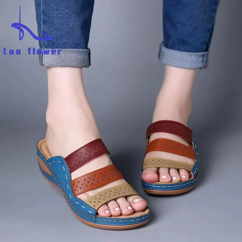 Women Sandals 2022 Fashion Wedges Shoes for Women Slippers Summer Shoes with Heels Sandals Flip Flops Women Beach Casual Shoes T
Women Sandals 2022 Fashion Wedges Shoes for Women Slippers Summer Shoes with Heels Sandals Flip Flops Women Beach Casual Shoes T