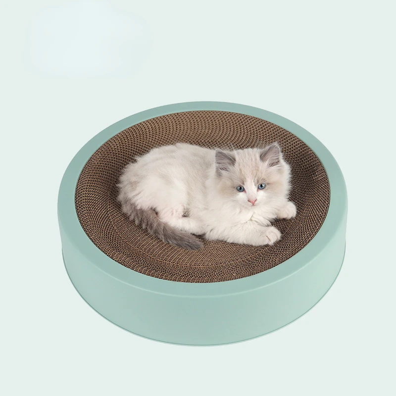 Cat scratching board round corrugated one-piece moisture-proof cat litter grinding claw multi-functional vertical
Cat scratching board round corrugated one-piece moisture-proof cat litter grinding claw multi-functional vertical