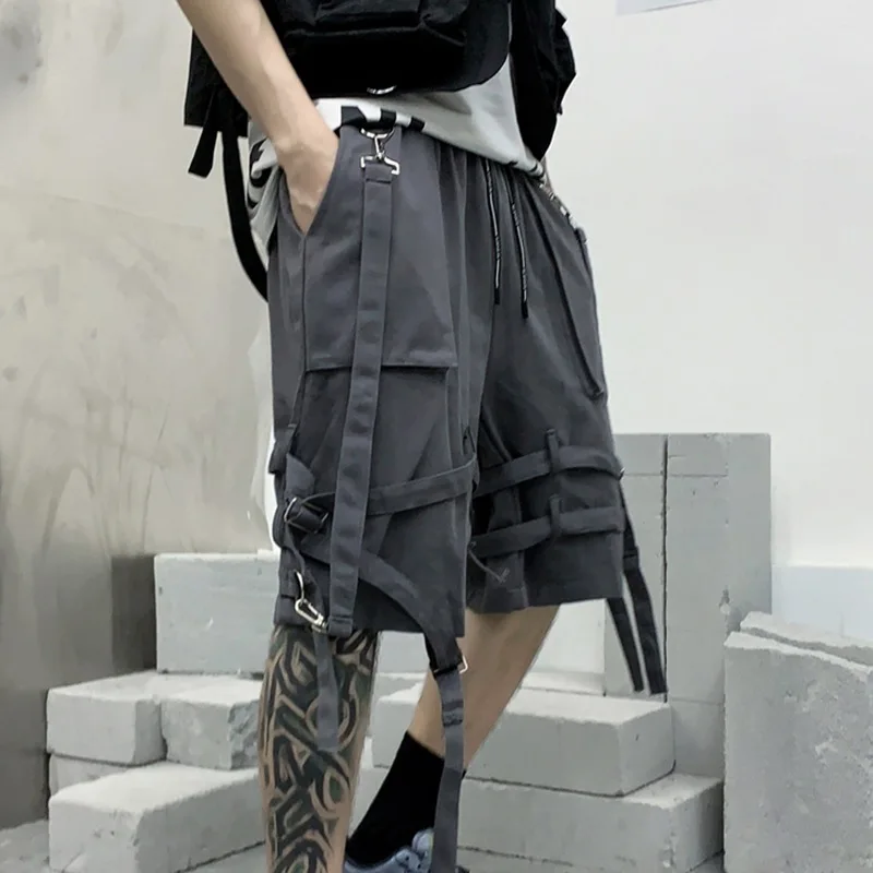 2022 Summer New Men's Japanese Relaxed Edition Dark Workwear Capris Fashion Ribbon Solid Casual Shorts
2022 Summer New Men's Japanese Relaxed Edition Dark Workwear Capris Fashion Ribbon Solid Casual Shorts