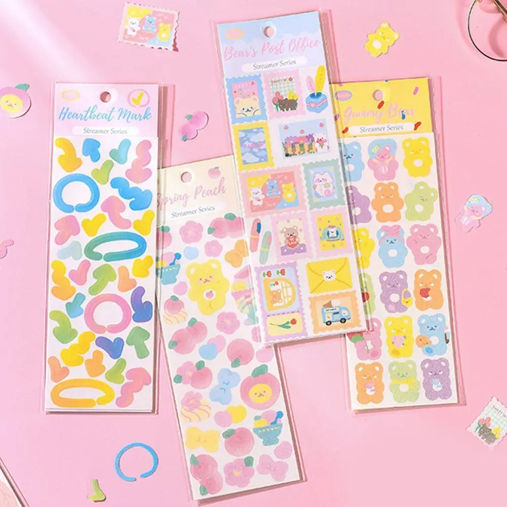 Streamer Series Sticker Hand Account Retro Bear Material Ribbon Ribbon Sticker Account Sticker Hand O3p5
Streamer Series Sticker Hand Account Retro Bear Material Ribbon Ribbon Sticker Account Sticker Hand O3p5