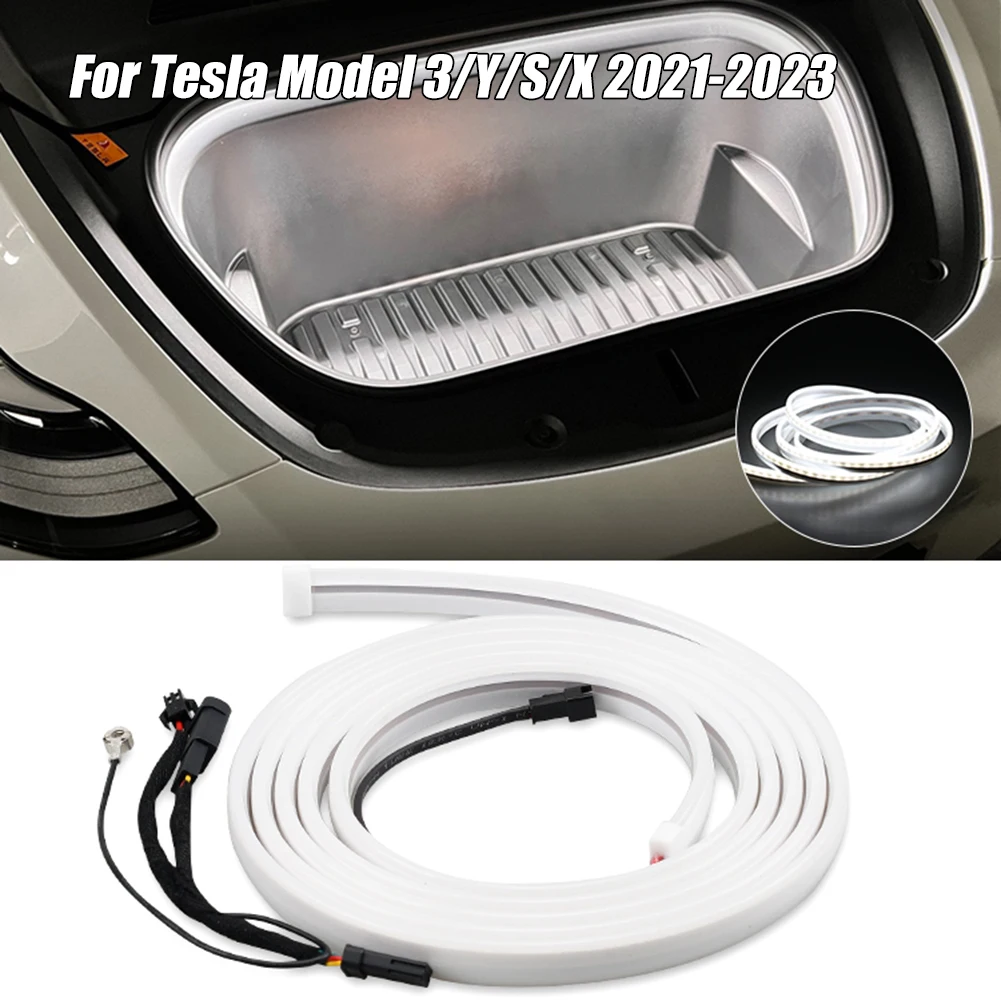 Car Frunk LED Light Strip For Tesla Model 3 Y S X Waterproof Flexible Front Rear Trunk LED Neon Strip Light Car Accessories
Car Frunk LED Light Strip For Tesla Model 3 Y S X Waterproof Flexible Front Rear Trunk LED Neon Strip Light Car Accessories