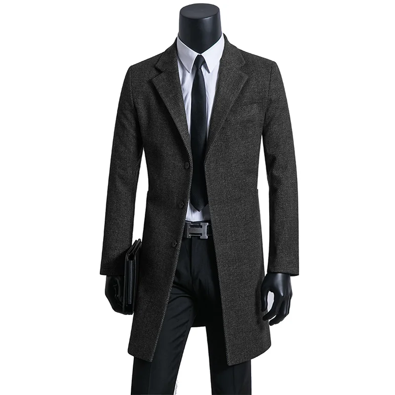 new arrival Men Suit Slim wool Coat Long Single Breasted Young Windbreaker Concise Fashion high quality luxury plus size S-10XL
new arrival Men Suit Slim wool Coat Long Single Breasted Young Windbreaker Concise Fashion high quality luxury plus size S-10XL