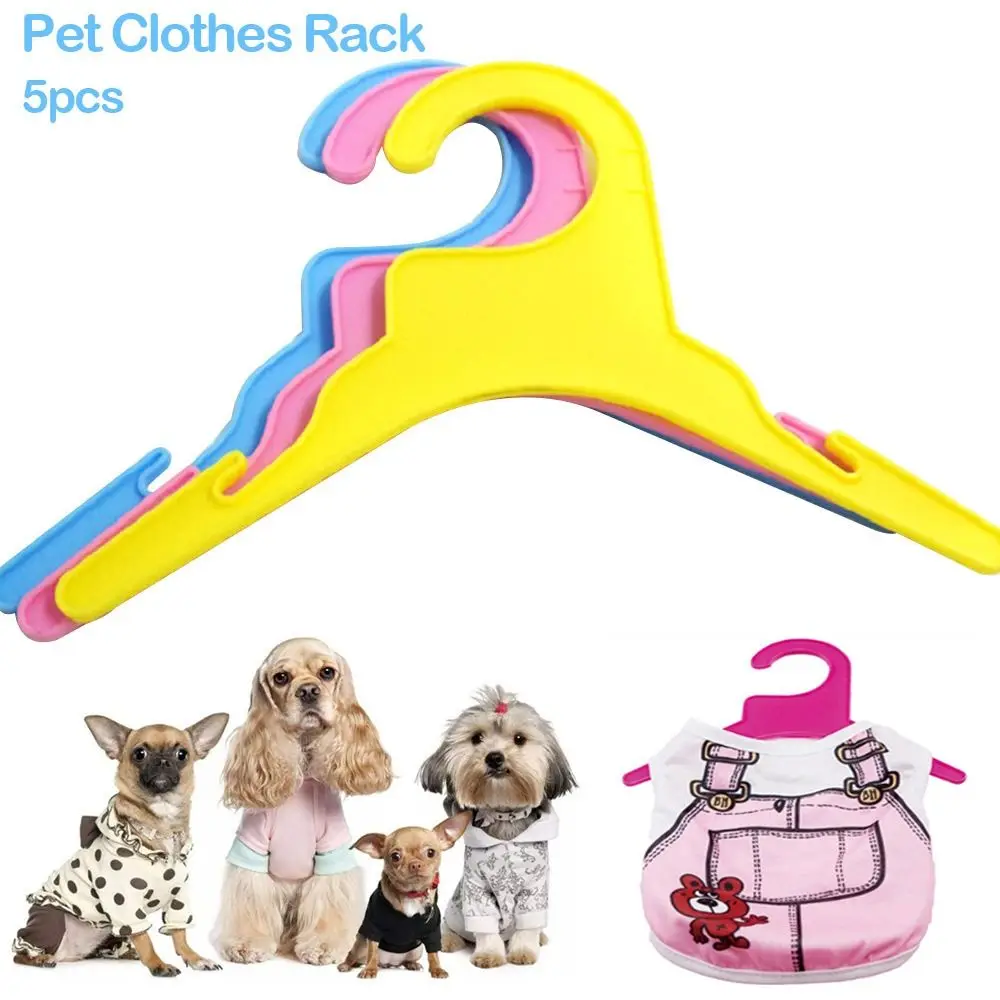 Plastic Pet Clothes Rack 5Pcs Costume Dress Hanger for Dog Puppy Cat Apparel Color Random
Plastic Pet Clothes Rack 5Pcs Costume Dress Hanger for Dog Puppy Cat Apparel Color Random