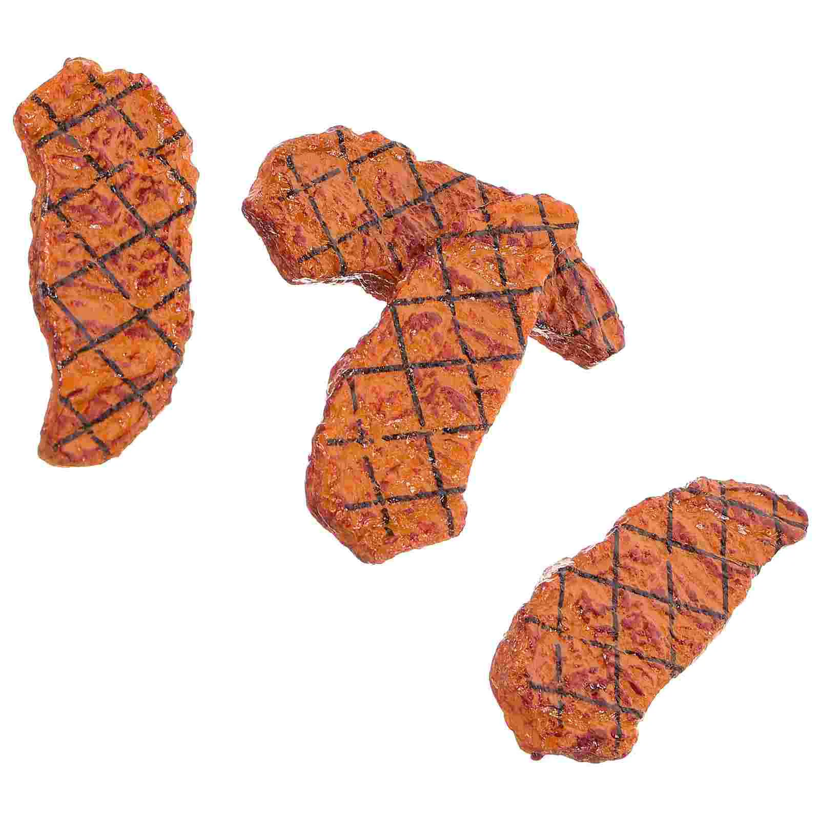 4 Pcs Food Toys Mini Steak Artificial Roast Simulation Steaks Meat Simulated Decorative Fake Realistic
4 Pcs Food Toys Mini Steak Artificial Roast Simulation Steaks Meat Simulated Decorative Fake Realistic