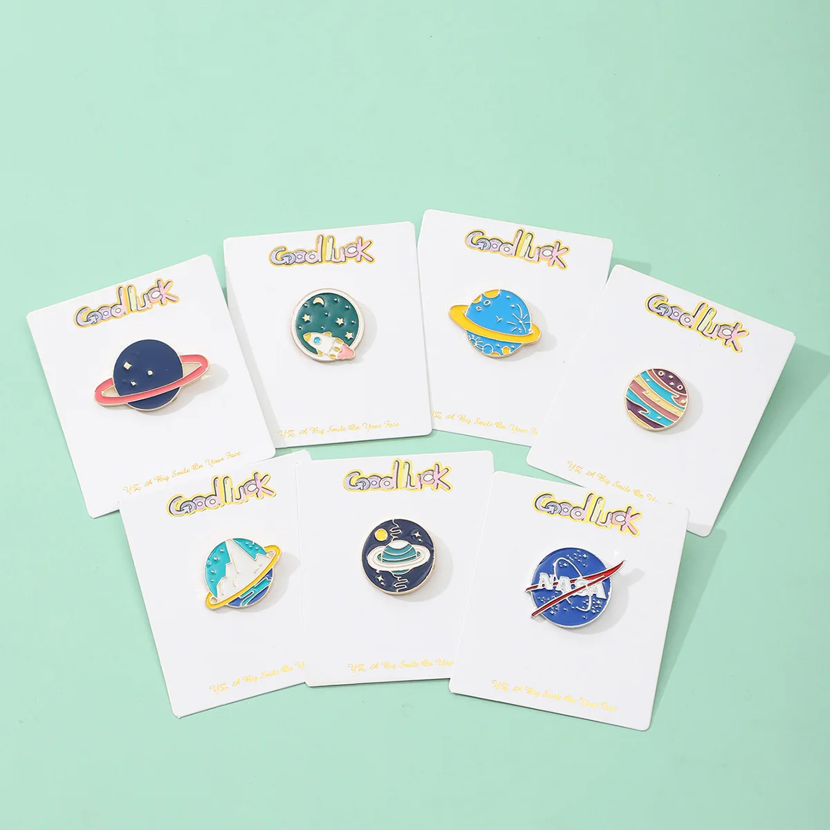 Cartoon Brooch Ins Astronaut Space Planet Alloy Colorful Badge Pins for Men and Women's Versatile Personalized Accessories
Cartoon Brooch Ins Astronaut Space Planet Alloy Colorful Badge Pins for Men and Women's Versatile Personalized Accessories