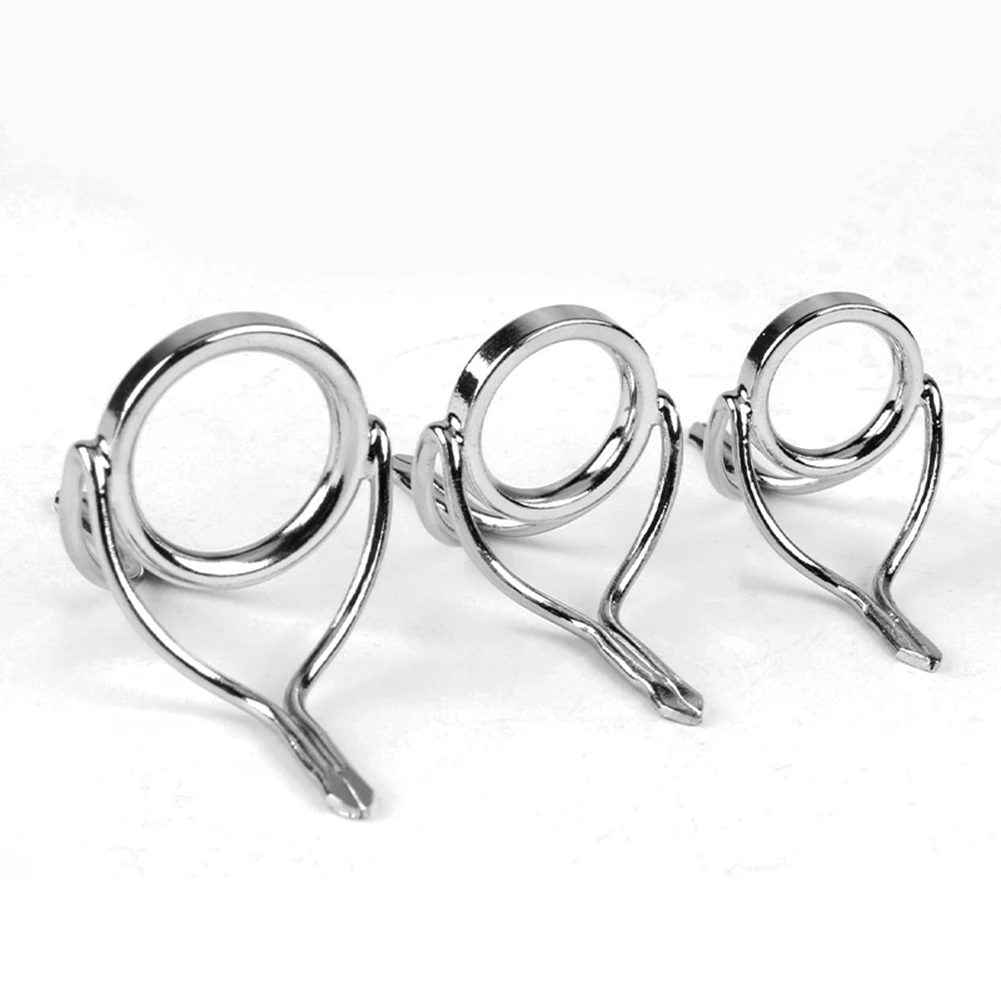 Ceramic Fishing Rod Guides Tips Top Eye Rings Line Repair 7 Sizes DIY Fishing Accessories Fish Rod Eye Ring Pesca Tackle
Ceramic Fishing Rod Guides Tips Top Eye Rings Line Repair 7 Sizes DIY Fishing Accessories Fish Rod Eye Ring Pesca Tackle