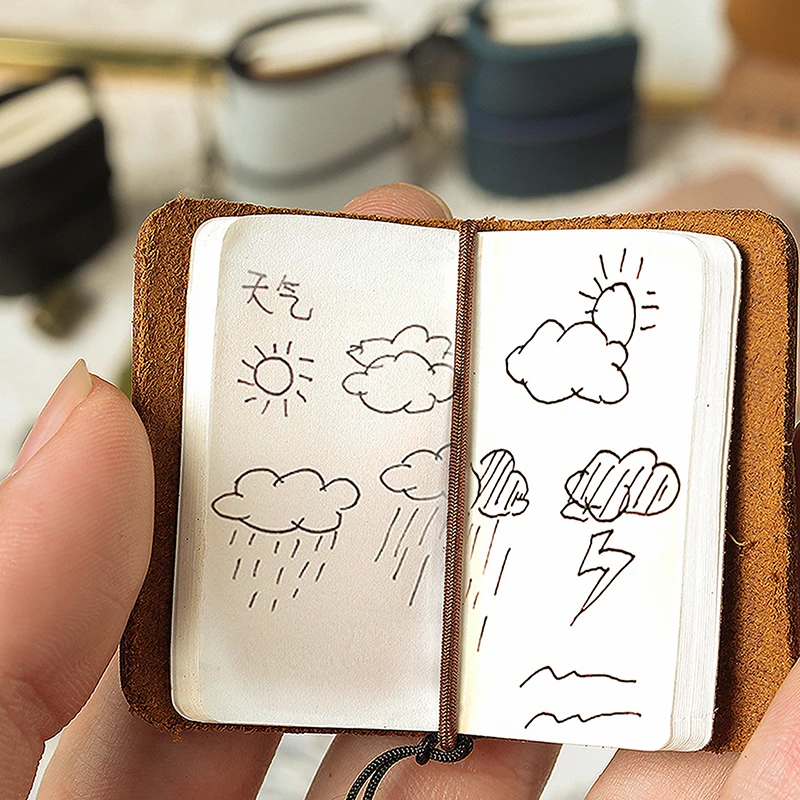 Mini Portable Leather Memo Pad Handmade Leather Cover Memo Pad With Hang Buckle Journal Booklet Gift Stationery
Mini Portable Leather Memo Pad Handmade Leather Cover Memo Pad With Hang Buckle Journal Booklet Gift Stationery