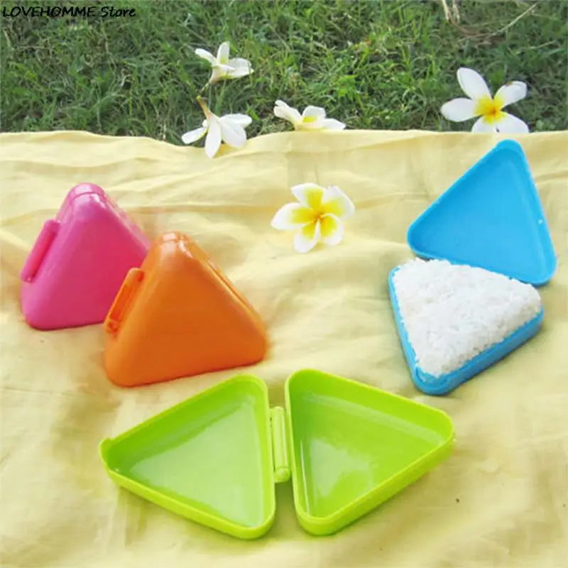 1PC Triangle Sushi Mold Onigiri Rice Ball Bento Press Maker Japanese Food Kitchen Tool Color Random Gadgets Mould
1PC Triangle Sushi Mold Onigiri Rice Ball Bento Press Maker Japanese Food Kitchen Tool Color Random Gadgets Mould